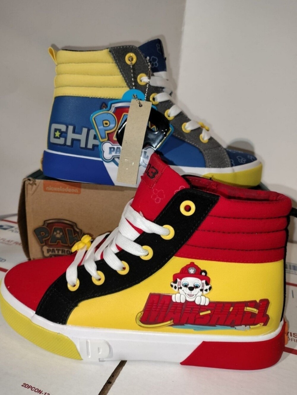 Ground up Paw Patrol Chase Marshall High Tops (PS) Unisex, Size 3. Original new